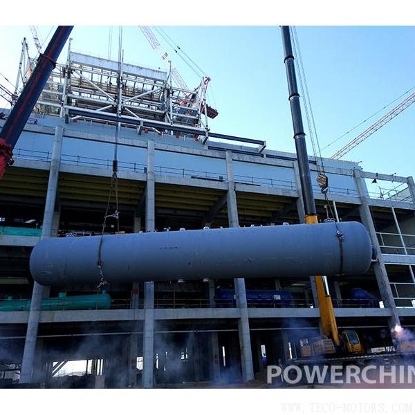【電廠】鄭州豫能熱電項(xiàng)目兩臺機(jī)組的加熱器吊裝工作全部完成