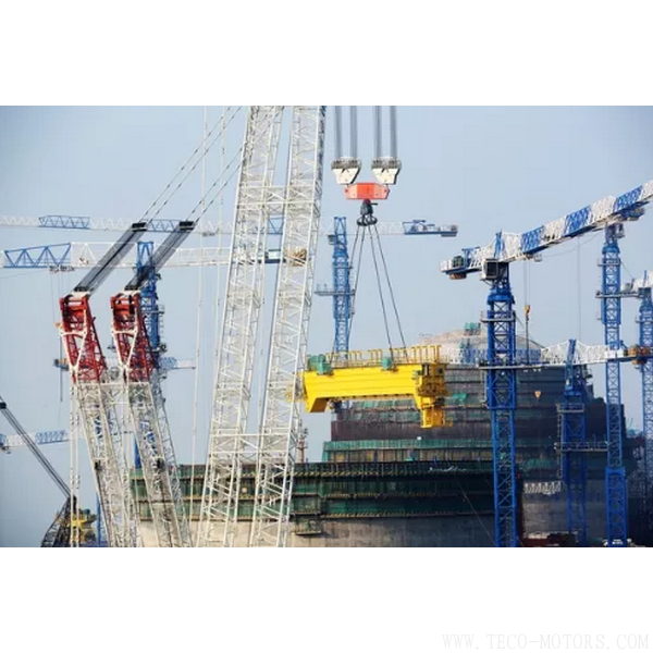 【電廠】華龍一號示范工程福清核電6號機(jī)組環(huán)吊主梁吊裝就位